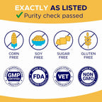 GoodGrowlies premium pet skin care and anti shedding dog treats