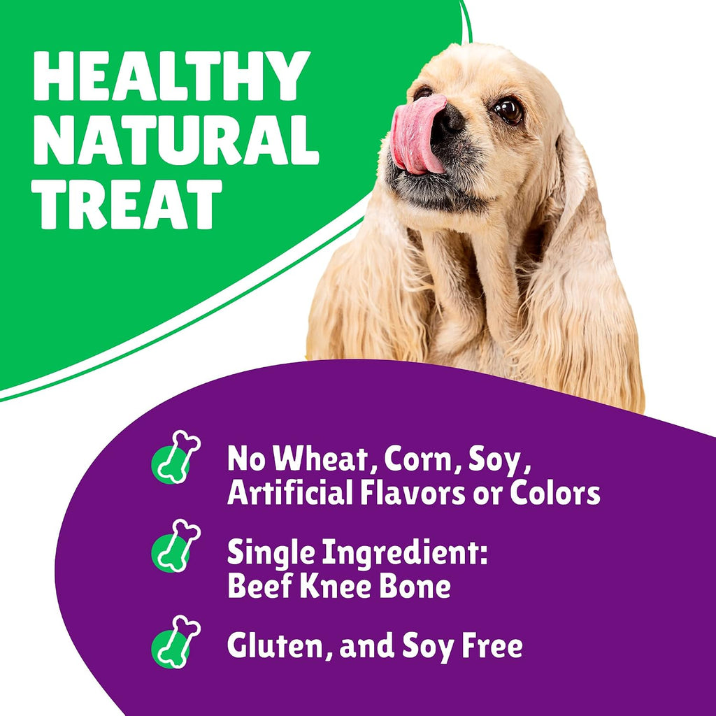 Authentic USA imported beef knee caps for pets