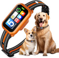 ATWHTE smart AI dog bark collar front view display