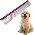 Comfecto 10-Inch Greyhound Grooming Comb front view
