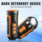 Haijunnm anti barking tool with LCD display and LED flashlight