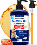 Infographic of Nature Target fish oil treats detailing the benefits of Type III collagen and biotin.