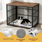 Premium non slip durable kennel pad for medium and large pets