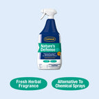 Farnam horse fly repellent spray bottle next to a horse brush
