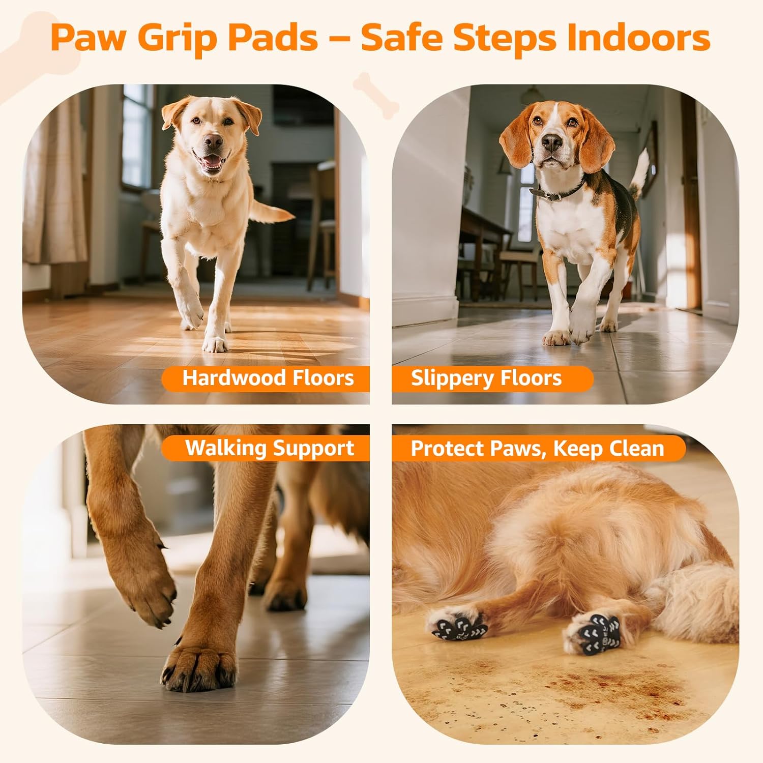 Breathable cotton material of Pick For Life paw protectors