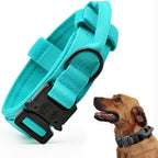Tactical Dog Collar, Adjustable Military Training Nylon Dog Collar with Control Handle and Heavy Quick-Release Metal Buckle for Small Medium Large Dogs, Black L - Image 11
