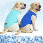 KOOLTAIL Boy Dog Clothes for Large Dogs, 2 Pack Cotton Summer Dog T Shirts UV & Insect Protection for Outdoor Camping, Anti-Hair Loss & Breathable Sleeveless Pet Vest Tank Tops Apparel,Black & Grey,XL - Image 15