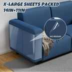 Pack of twelve Gworld anti scratch furniture protector sheets