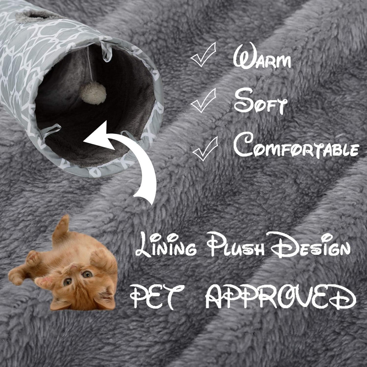 Interconnectable straight pet tunnel maze setup for indoor small animals