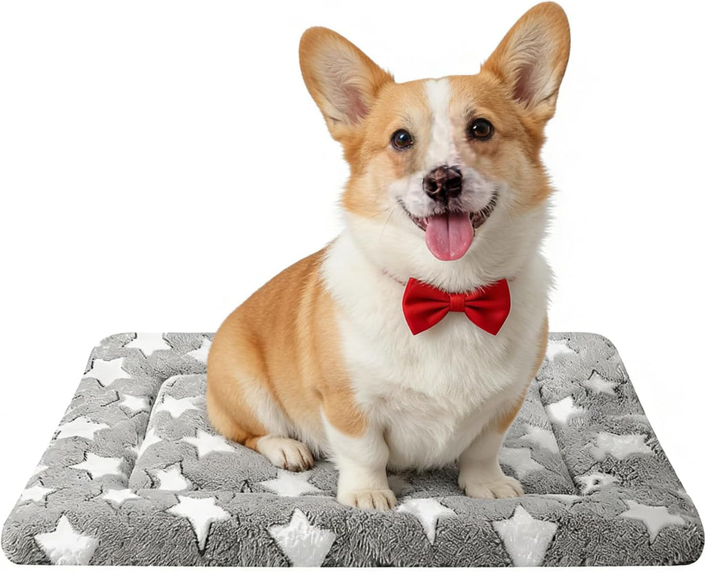 Dog Bed Mat, Reversible Dog Crate Pad for Small Medium Dogs & Cats, Soft Washable Kennel Mat with Non-Slip Bottom, Lightweight Pet Bed for Crate, Cage, Home and Travel(Pink, 30" L*20" W*1.5" Th) - Image 9