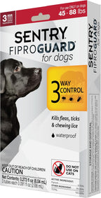 Sentry pet care flea control for five to twenty two pound dogs product shot