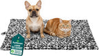 FurHaven ThermaNAP Self Warming Cat Mat, Dog Bed for Crates with Self-Warming Technology for Cozy Rest, Fully Machine Washable, Small, Plush Faux Fur, Gray - Image 10