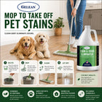 Gelean professional strength dog and cat urine neutralizer liquid jug