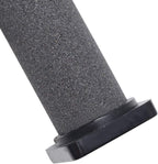 Comparison view showing dimensions of the 5.3 inch cylinder stone