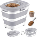 Efwel 30 lbs dog food storage container front view