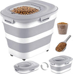 Efwel 30 lbs dog food storage container front view