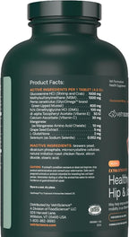 VetriScience Glycoflex 3 Clinically Proven Hip and Joint Supplement for Dogs - Maximum Strength Dog Supplement with Glucosamine, MSM, Green Lipped Mussel & DMG - 120 Count - Image 12
