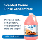PetAg Fresh 'n Clean Scented Creme Rinse, Classic Fresh Scent (15:1 Concentrate) - 1 Gallon - Conditions Coat and Moisturizes Skin with Vitamin E & Aloe Vera - Soap Free - Image 2