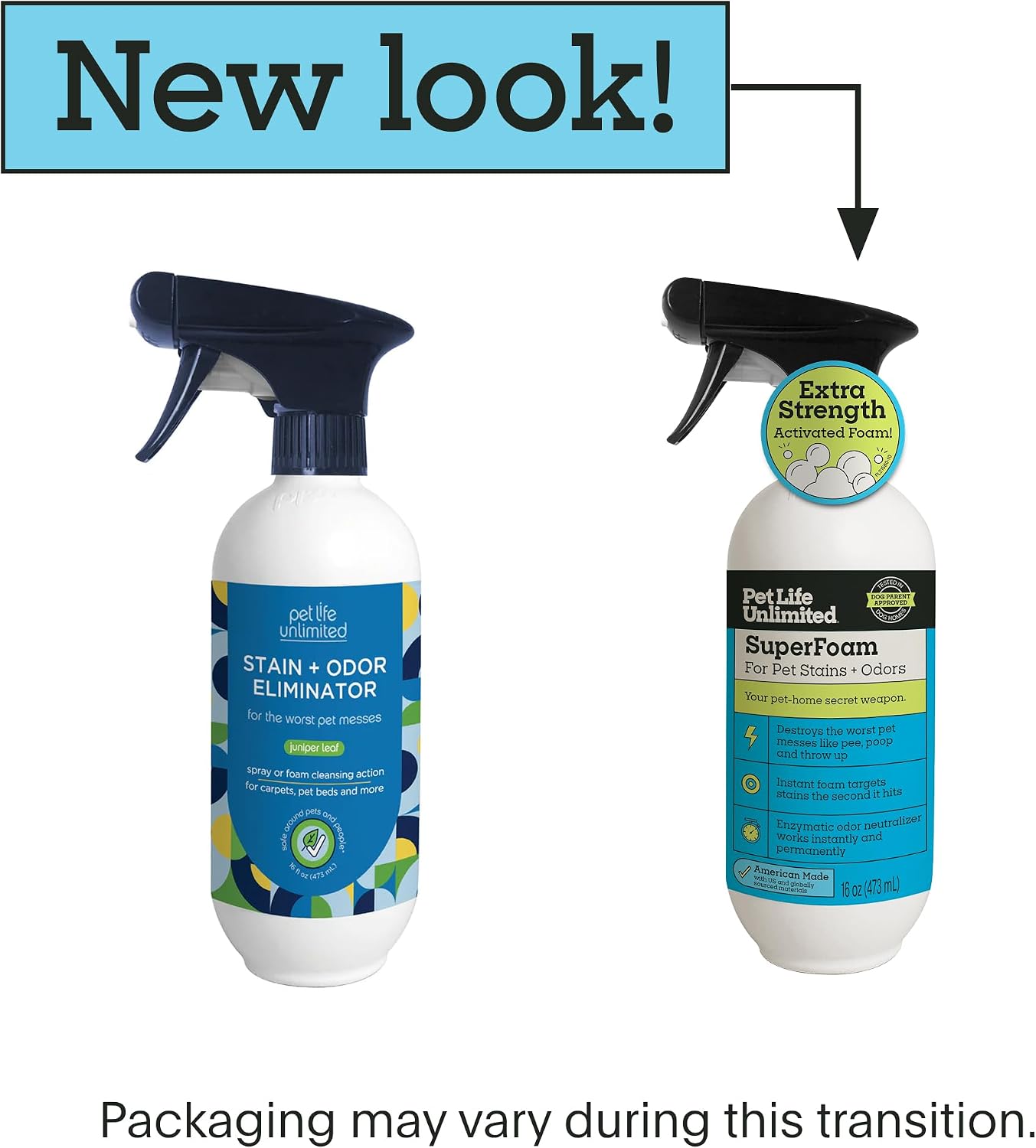 Pet Life Unlimited SuperFoam dual-action spray nozzle close up