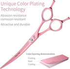 Fenice Peak premium pet bending shears adjustable tension screw close up
