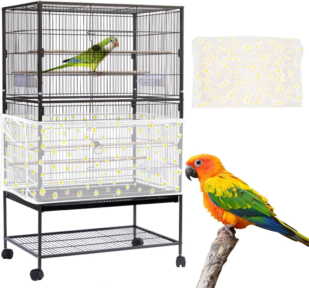 Folded Daoeny bird cage cover for storage