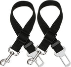 Elisel Elisel 2 Packs Adjustable Length Pet Dog Cat car seat Belt Pet seat Belt Pet Accessories for Dogs Cats and Pets (Black Pink) - Image 12