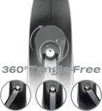 Close up of the 360 degree tangle free swivel hook on Pina pet leash