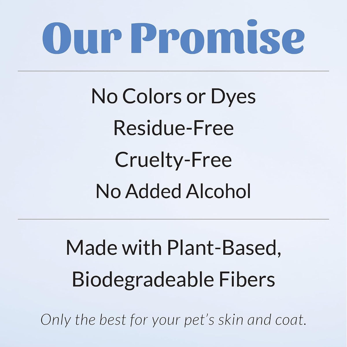 Premium USA imported eco-friendly pet care cleansing wipes container close up view.