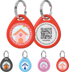 1 Pack Personalized Cat Tags,QR Code Pet ID Tags with Online Profile systerm,Editable Any Names and Phone numbles,Black,S - Image 15