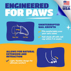 Soft Claws medium cat nail covers with applicator tips