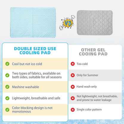 Non-slip bottom surface of Cherishelt pet cooling bed
