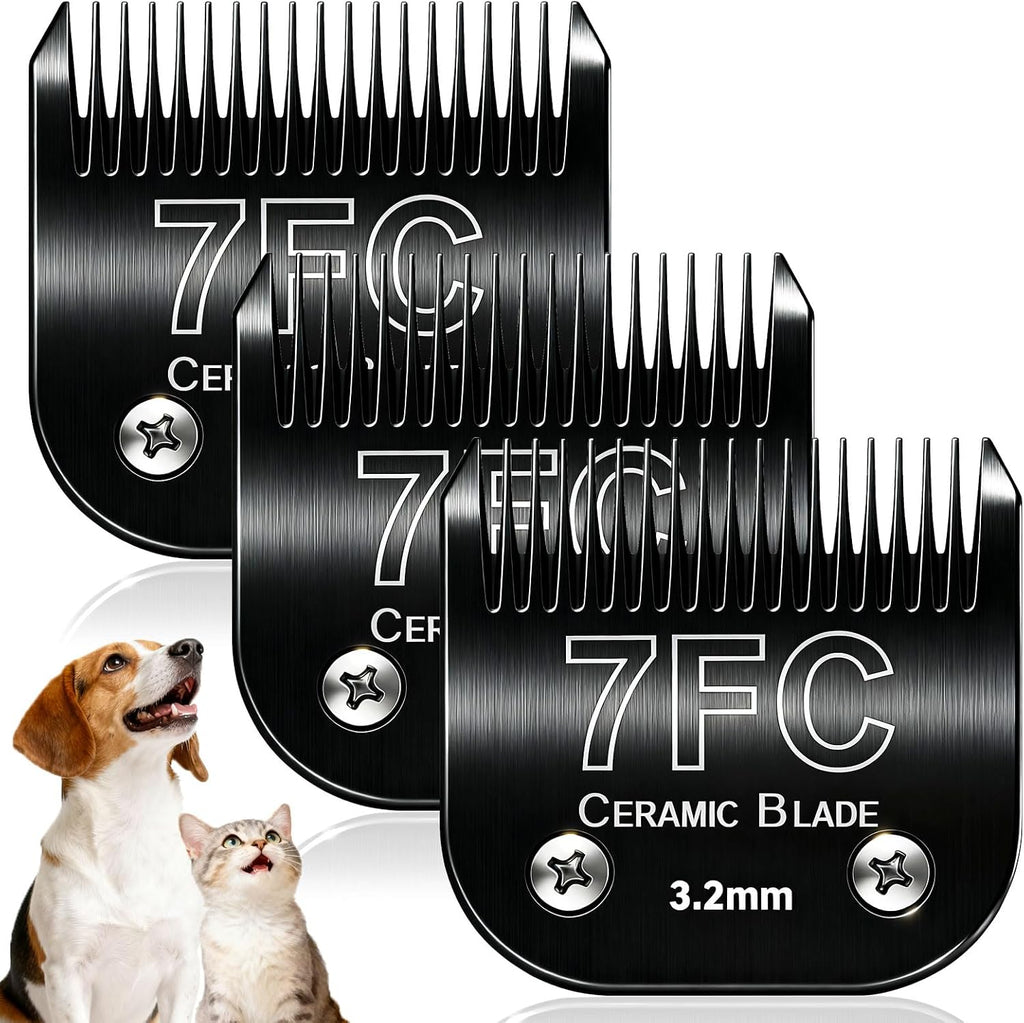Dog Grooming Clipper Blades Replacement Compatible with Andis Dog Clippers,Most OsterA5, Wahl KM Series Pet Clippers (Black(5FC)) - Image 9