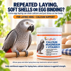UnRuffledRx(TM) Bird Calcium Plus with Magnesium and D3, Dissolves Clear and Tasteless in Water, Supports Bone, Muscle, Feather and Egg Health, 45 Servings, Made in FDA-Registered USA Facility - Image 2