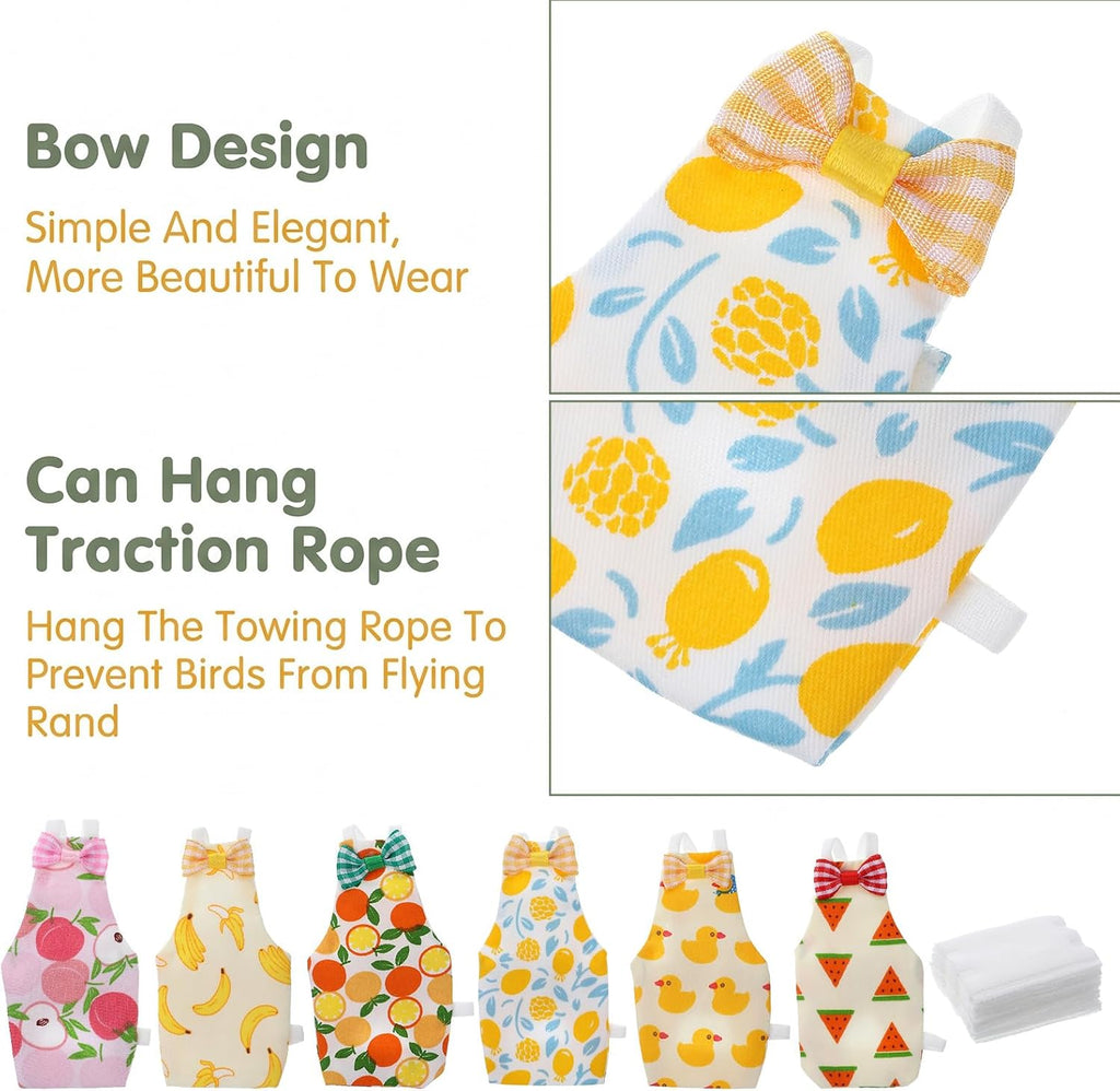 Bird Diaper with Waterproof Inner & Diapers Replacement - Image 3