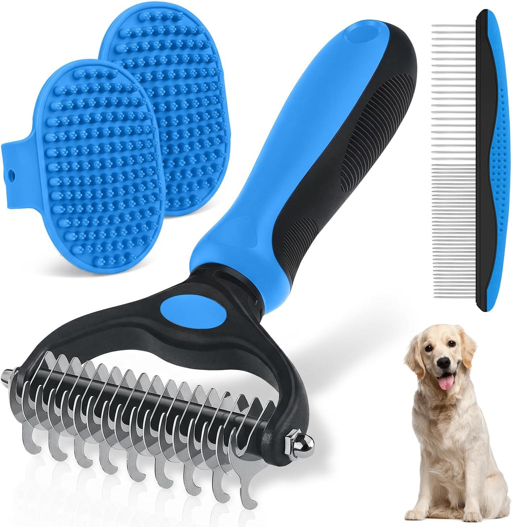 Neyakopaw 4-in-1 pet grooming kit professional tools front view