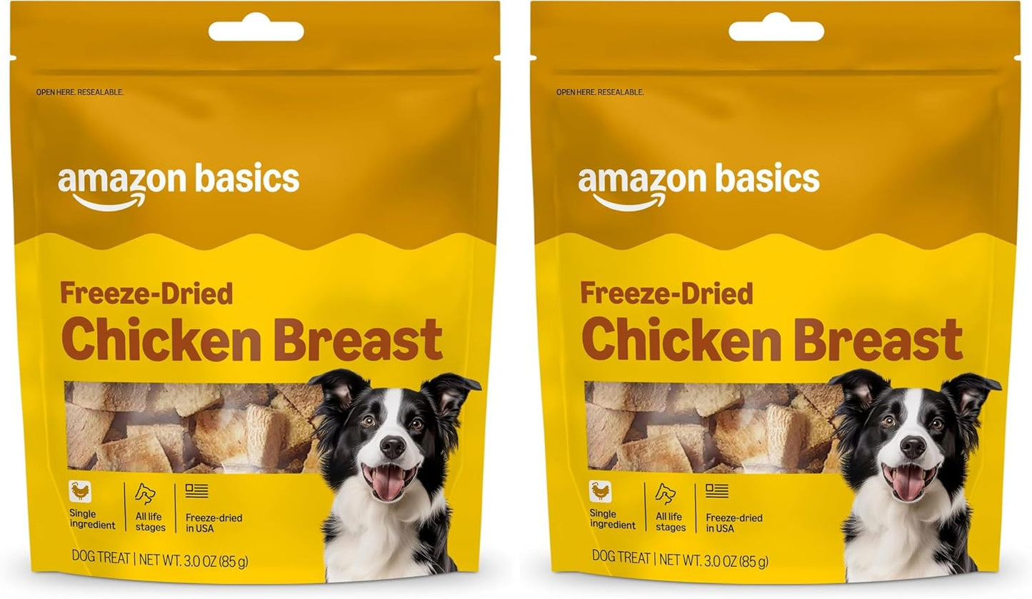 Amazon Basics Freeze-Dried Raw Single Ingredient Dog Treats (Previously Wag), Beef Liver, High Protein, Grain-Free, 3.3 Ounce (Pack of 1), Packaging may vary - Image 11