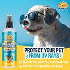 Bodhi Dog natural sun protection spray with shea and jojoba butter