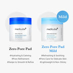 Medicube zero pore pad mild ingredient and key feature details