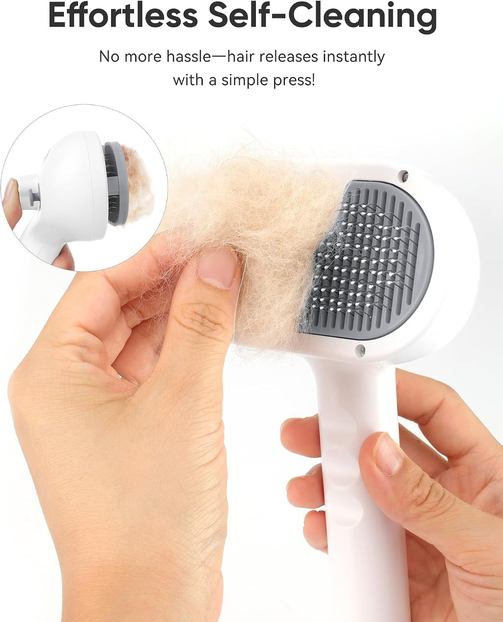 Vvwvvw pet steam brush packaging for imported grooming tools