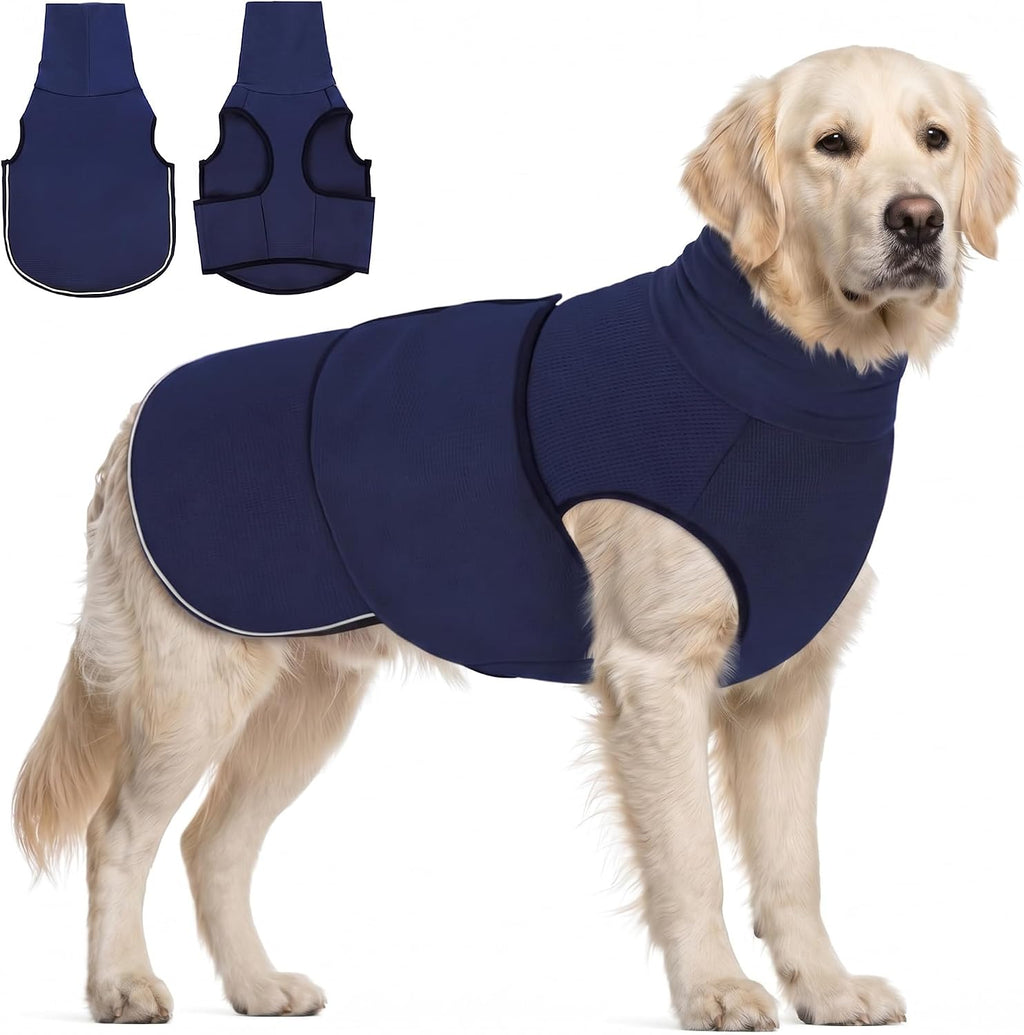 AOFITEE Dog Anxiety Vest, Dog Anxiety Calming Hoodie, Pet Thunder Jacket Calming Shirt for Fireworks, Thunder, Travel, Separation, Noise Block & Ear Protection Recovery - Image 15