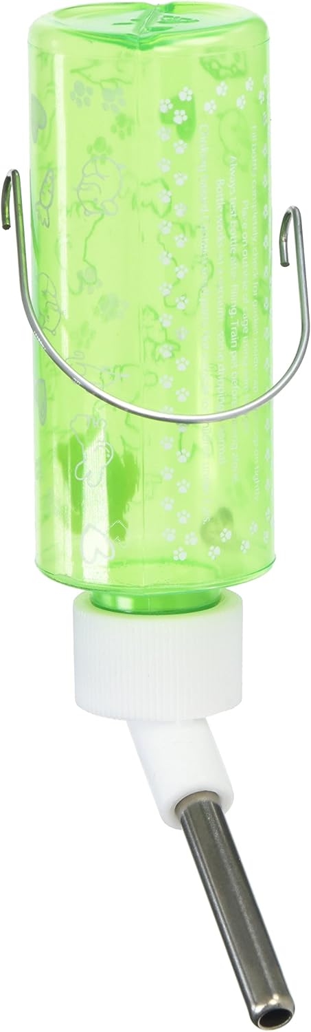 Lixit(R) Critter Bright Water Bottles for Hamsters, Rabbits, Chinchillas, Ferrets, Guinea Pigs and Other Small Animals - Made in USA (Blue (Pack of 1), 32 Ounce) - Image 13