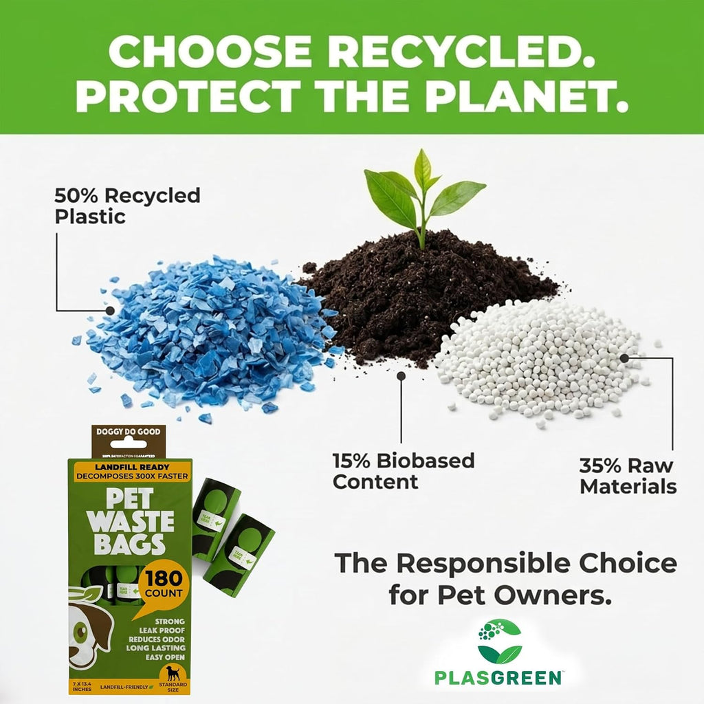 Recycled cardboard core and packaging details of sustainable pet care supplies.