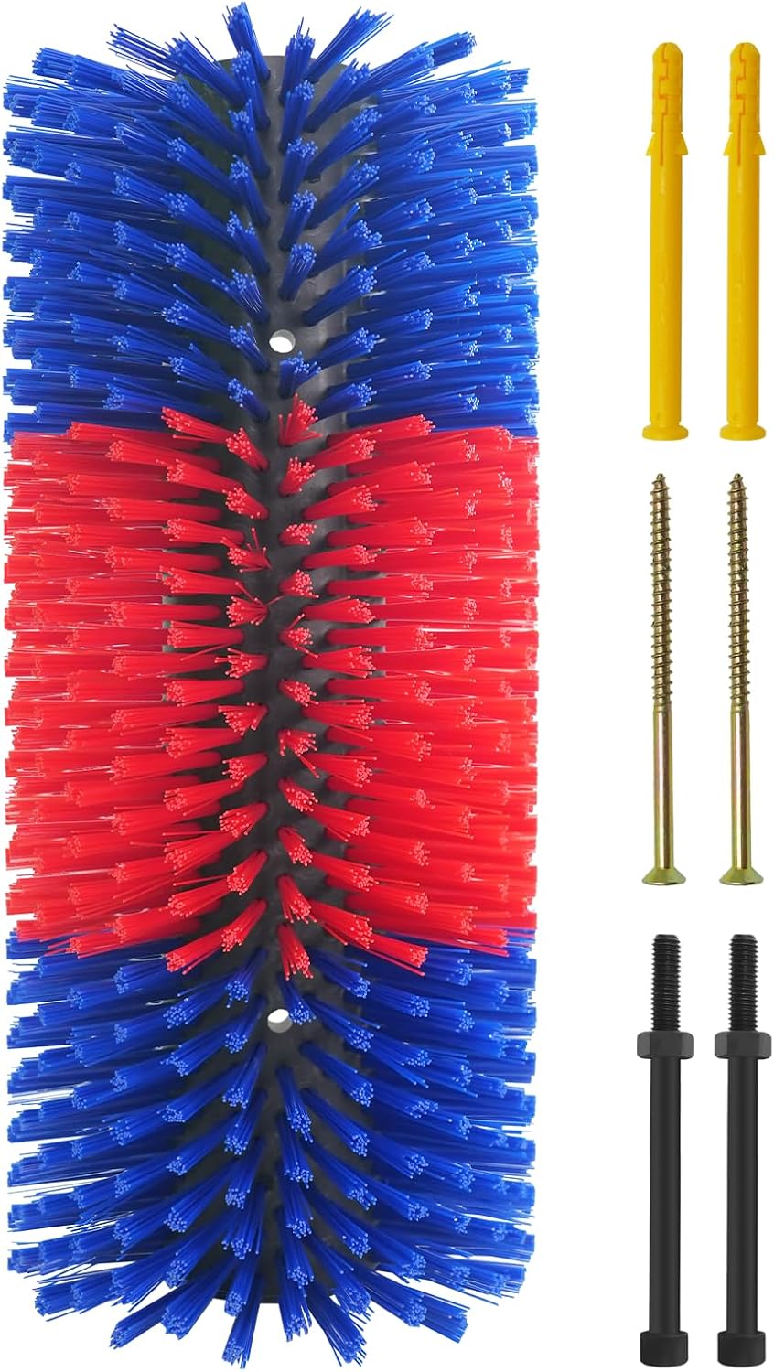 Livestock Scratching Brush Goat Scratcher Full Massage Grooming Brush with 8 Screws for Cattle, Sheep, Horses, Pigs - Image 9