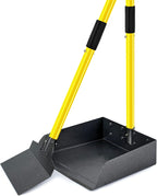 Dog Pooper Scooper,Tray and Spade Set Poop Scooper for Dogs, Adjustable Long Handle Metal Pooper Scooper with Bin for Pet Waste Removal, No Bending Clean Up for Medium and Large Dogs - Image 10