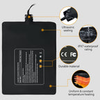 Hamiledyi waterproof under tank heating pad inline switch controller.