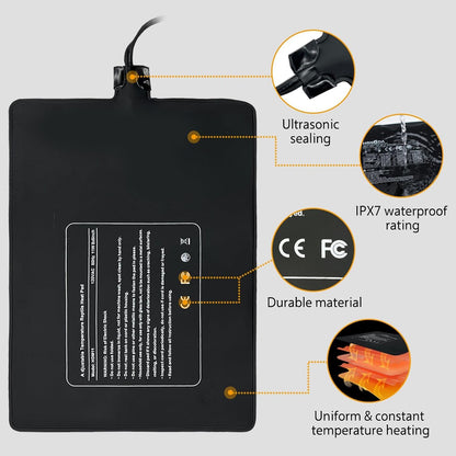 Hamiledyi waterproof heating mat label and technical specifications
