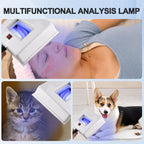 Huazu premium white plastic housing skin analysis device setup