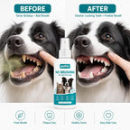 No Brushing Dog & Cat Teeth Cleaning Spray - Dog Breath Freshener & Plaque Remover, Pet Oral Care Spray for Dogs and Cats Tartar Control & Healthy Gums 3.38 fl oz / 100ml - Image 5