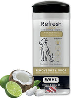 Wahl USA Pet Refresh cleaning wipes for all dog breeds lifestyle shot