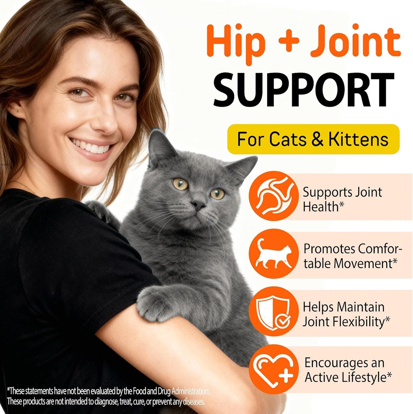 Close up of Ruduwu cat joint health chews